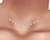 *Gold & Crystal Choker*