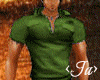 <Ja>Mulcled Green Shirt