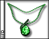 {M} Emerald Necklace