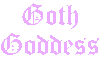 Goth Goddess Purple