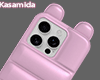 Teddy Phone Pink Furn