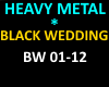 BLACK WEDDING