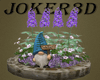 Welcome gnome with plant