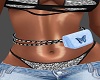 SEXY BB BLUE FANNY PACK