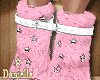 D| Fur Pink Boots