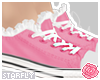 ! Frilly Converse Pink