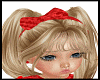 KIDS RED HAIR BOW