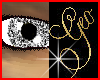 Geo Silver Glitter Eyes