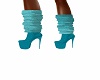 Turquoise Winter Boots