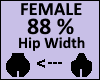 Hip Scaler 88% Female