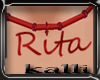 K:Rita Name Necklace