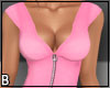 Pink Zipper Top