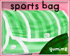 [Y] Sports Bag ~ Green