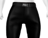 BLACK   LEATHER  SLACKS