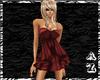 Red Velvet Dress
