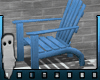 1P Blue Beach Chair