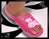 § Pink Teddy Slippers