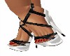 BLK/WHITE PUMPS-PEDICURE