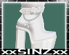 XYZ WHITE BOOTS X