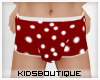 -Child Dot Red Shorts
