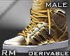 Gold Sneakers 