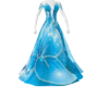 Blue Lilly Wedding Dress