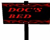 Docs Bed Sign