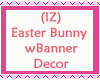 HappyEaster Bunny Banner