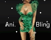!S!BlingGreenSequinDress