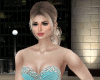 Sky blue dress
