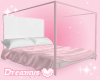 ♡ Pink Modern Bed