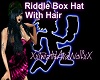 RiddleBox Hat w/Hair