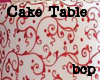 Red n White Table