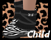R! Zebra Boots Child