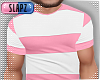 !!S White Pink Shirt