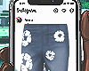 Tears Loose Denim Jeans