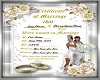 Our Wedding Certificate