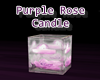 !T! Purple Rose Candle