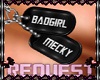 BadGirl/MECKY DogTag