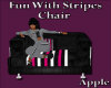 Fun With stripes Chair