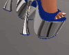Blue Plats Heels