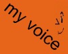 my voice °_°