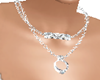 diamond necklace w/ring