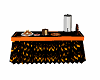 Halloween goods table