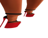 Kc Red Sumoney Heels