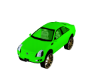 lime green cadillac