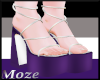 Plum  Purple Kimono Heel