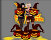 Halloween Pumpkins Poses