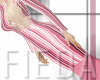 [F]Stripe Pink Kurung