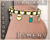 [Is] Jewels Anklet -L-